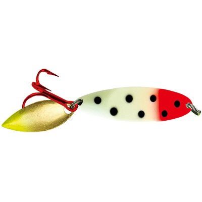 Acme Tackle - Bladed Kastmaster Spoon - 1/8 OZ., COLOR: BLOODY NOSE