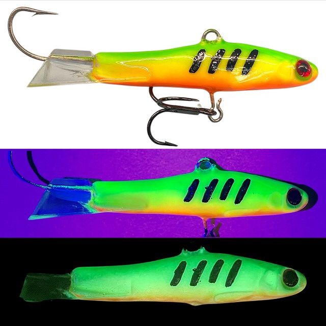 Beaver Lures - Beaver Minnow - 3/4OZ, COLOR: FISH CRACK