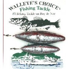 Walleye's Choice - Trolling Weights, Size: 1/2 OZ.