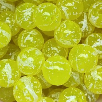 Bloop Bead Co. - Hard Beads - 12 mm./14 mm., Colour: BLOOPSIE DAISY, Size: 12 MM.