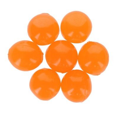 Addicted Fishing - Soft Beads, COLOR: ORANGE PEARL, Size: 14MM