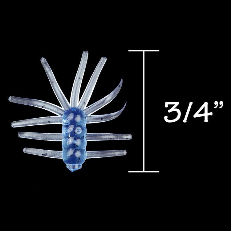 Lake Effect Lures - Ice Bug - .75" - 10 PK, COLOR: FLIPPIN BLUE
