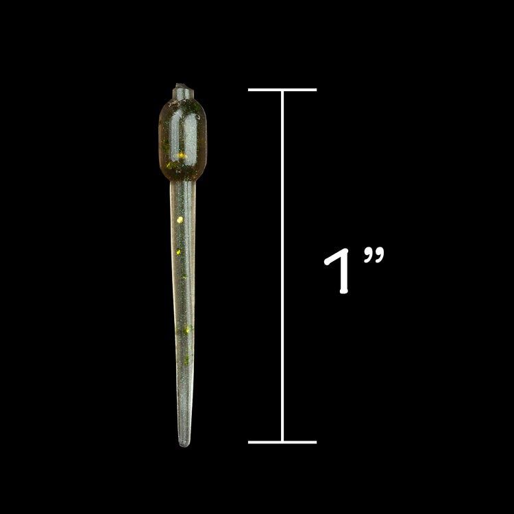 Lake Effect Lures - Ice Stinger - 1" - 10 PK, COLOR: ARKANSAS SHINER