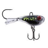 Northland - Twitchin' Puppet Jigging Lure - 1/8 OZ., COLOR: GOLDEN BLACK