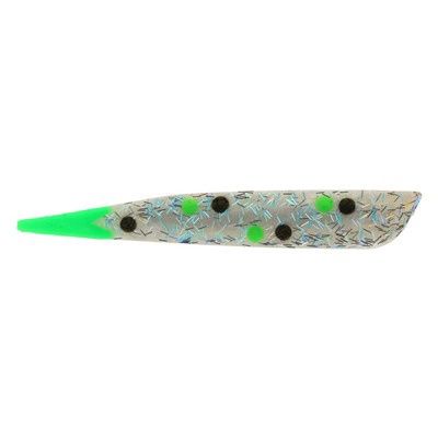 Deep Rig Tackle - Herring Strips - 5 IN., COLOR: GREEN LIGHTNING