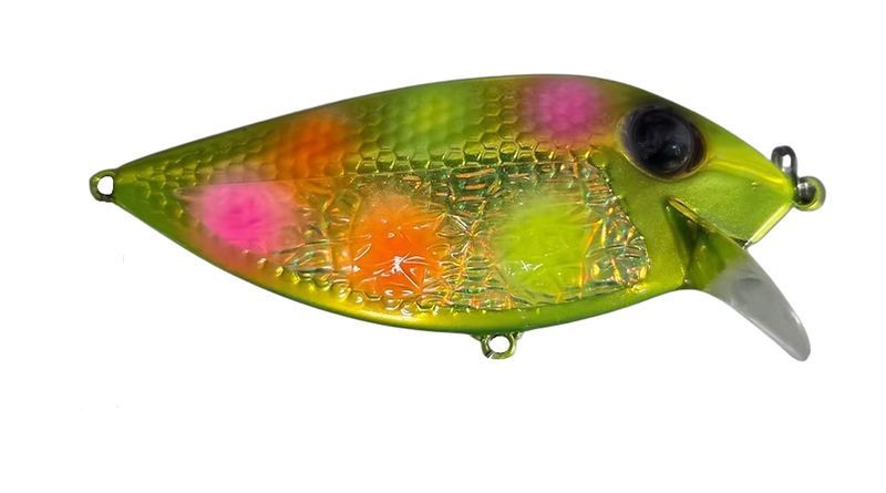 Doc's Custom Crankbaits - Thin Fins, COLOR: ANTIFREEZE CONFUSION