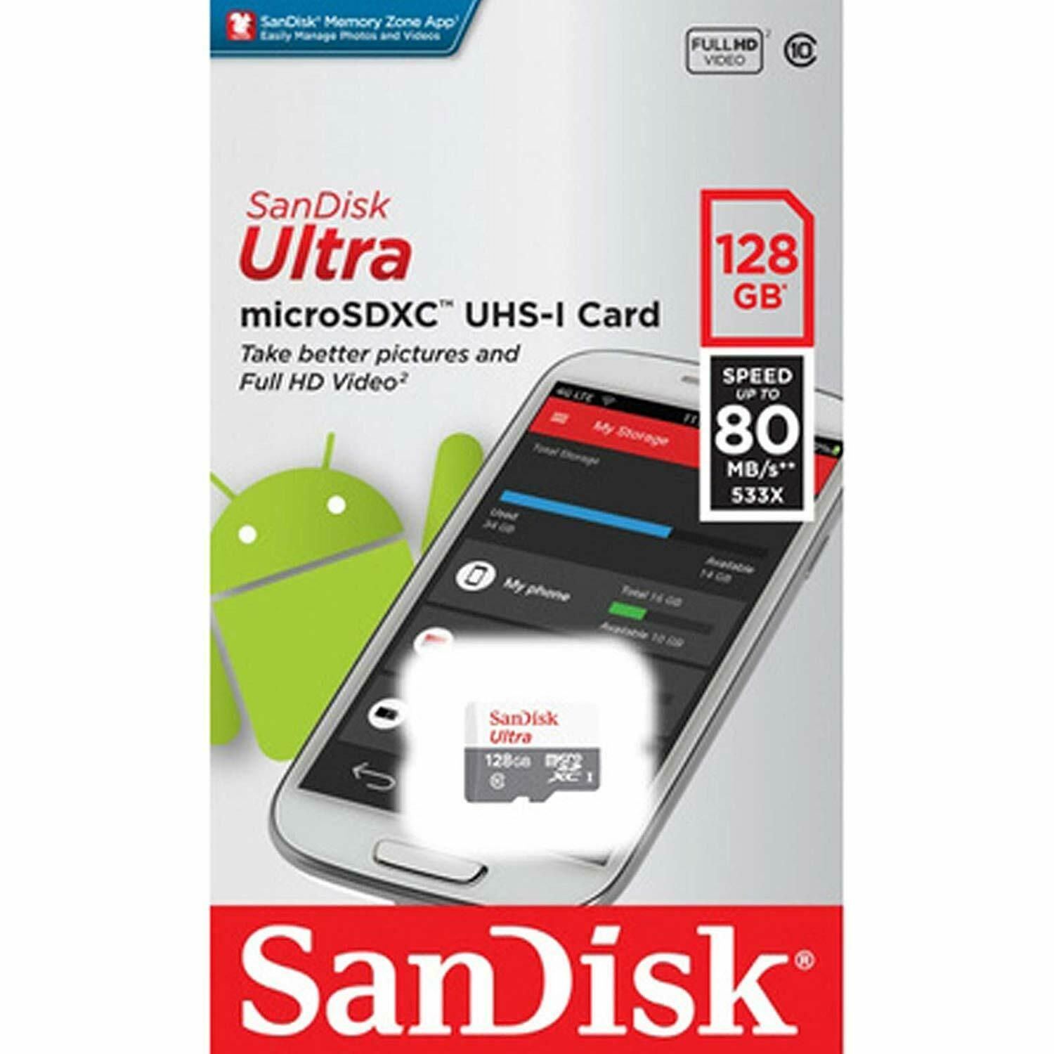SanDisk Ultra microSD 128GB