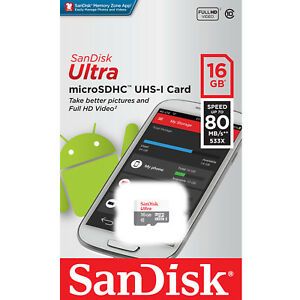 SanDisk Ultra microSD 16GB