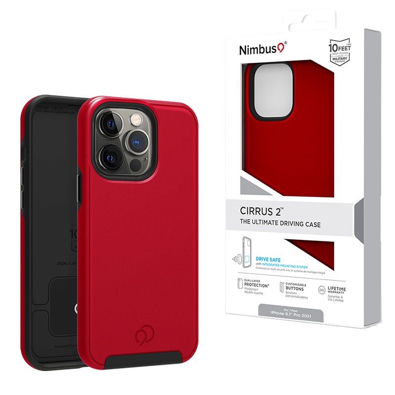 Nimbus9 Cirrus 2 iPhone 13 Pro Case - Crimson
