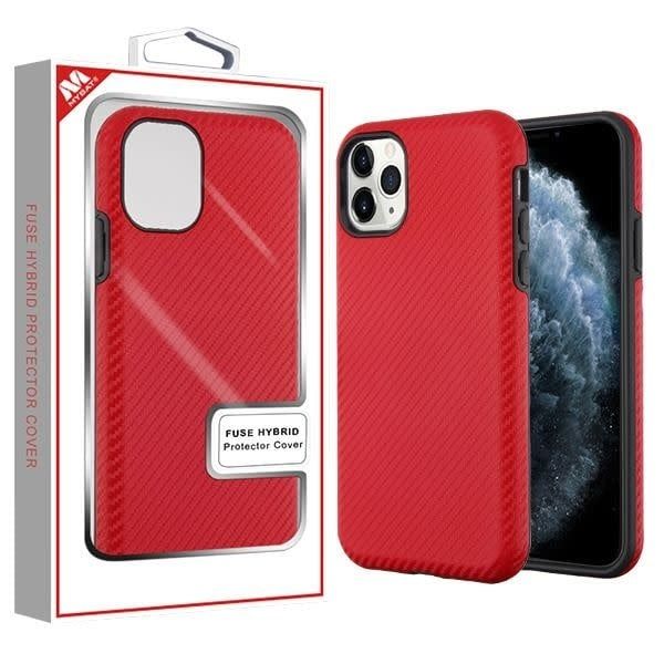 MyBat Fuse Carbon Fiber iPhone 11 Pro Case - Red