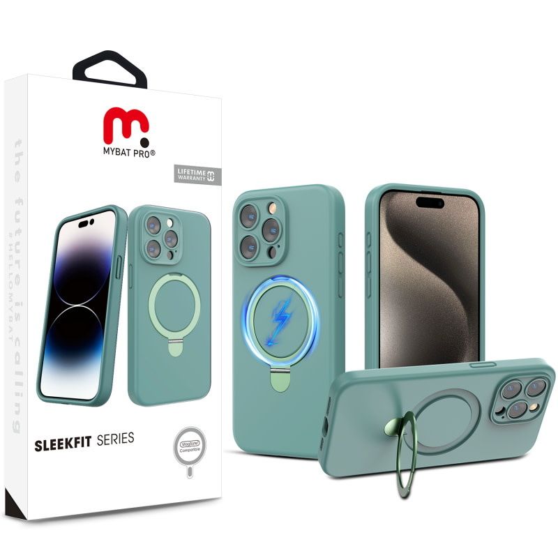 MyBat Pro SleekFit MagSafe Case for iPhone 15 Pro Max - Green