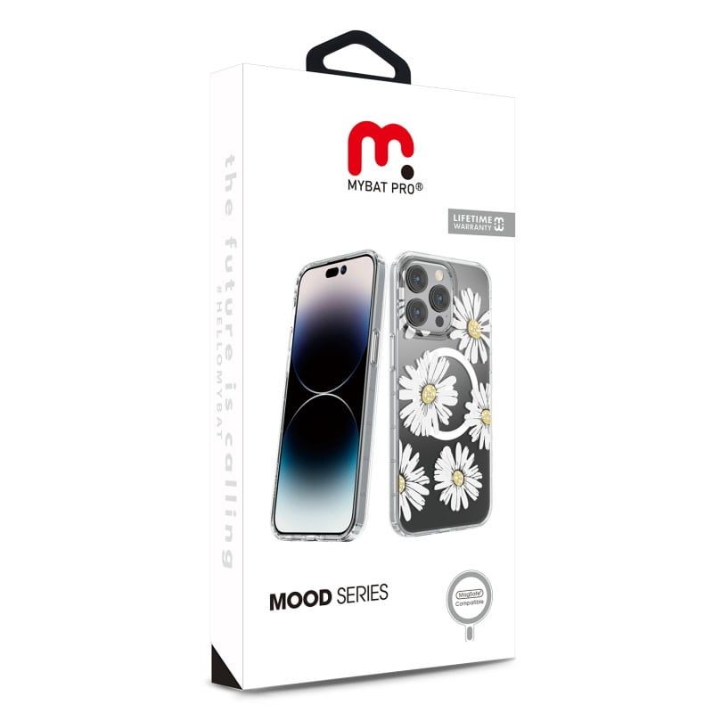 MyBat Pro Mood MagSafe Case for iPhone 15 - Happy Daisies