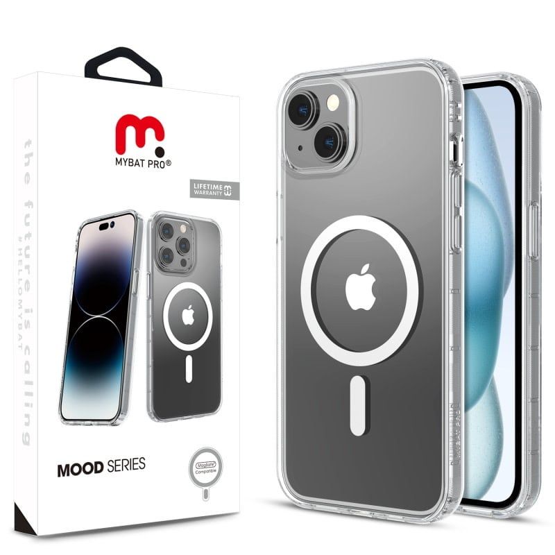 MyBat Pro Mood MagSafe Case for iPhone 15 - Clear