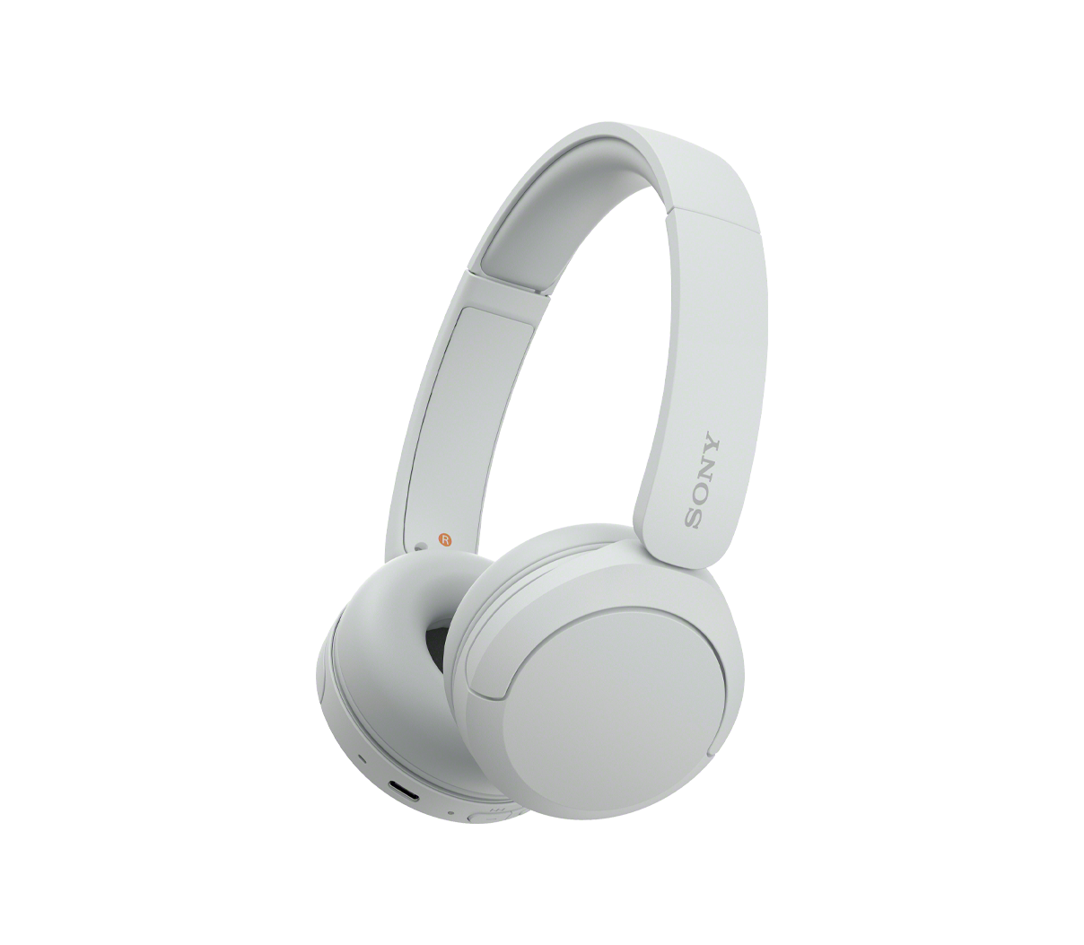 Sony WH-CH520 Wireless Headphones Bluetooth On-Ear Headset w/ Mic - White