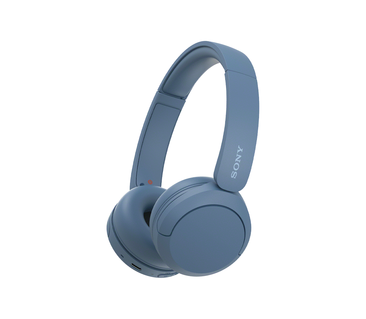 Sony WH-CH520 Wireless Headphones Bluetooth On-Ear Headset w/ Mic - Blue