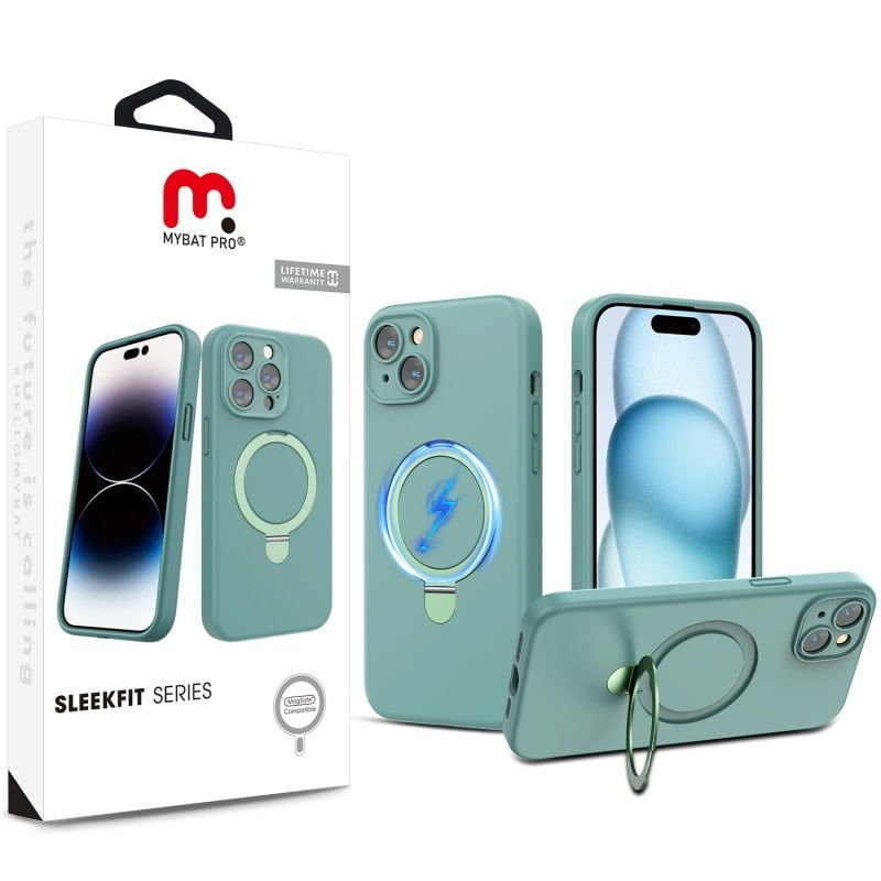 MyBat Pro SleekFit MagSafe Case for iPhone 15 - Green