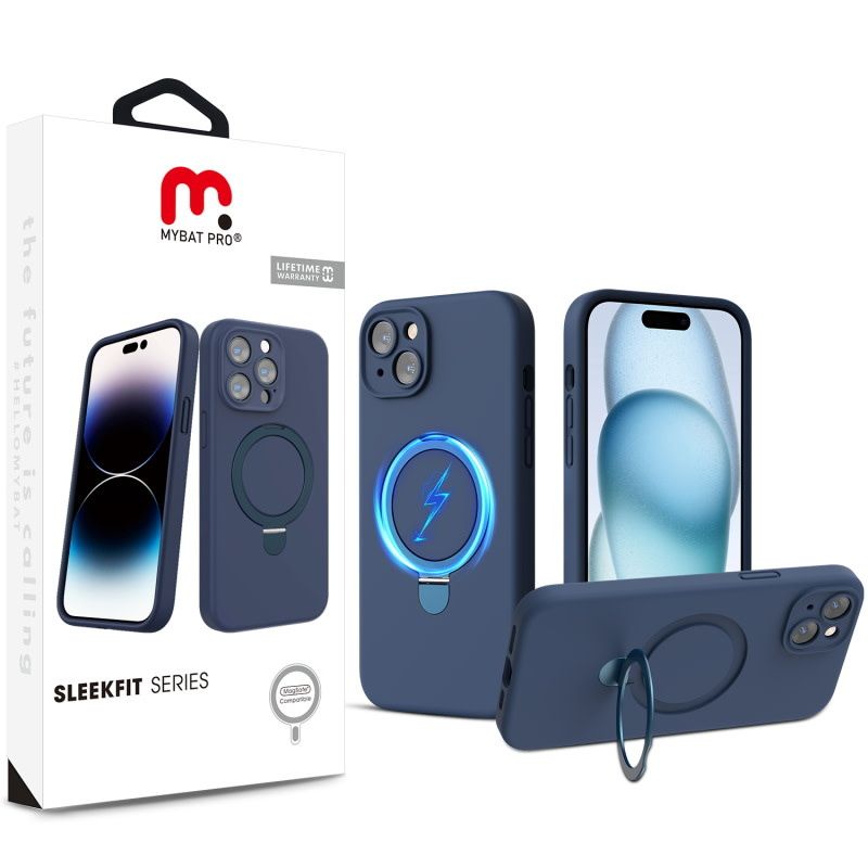 MyBat Pro SleekFit MagSafe Case for iPhone 15 - Blue