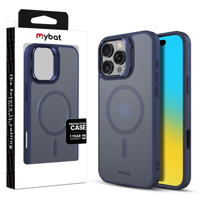 MyBat InFrame MagSafe Case with Kickstand for Apple iPhone 16 Pro Max - Cobalt