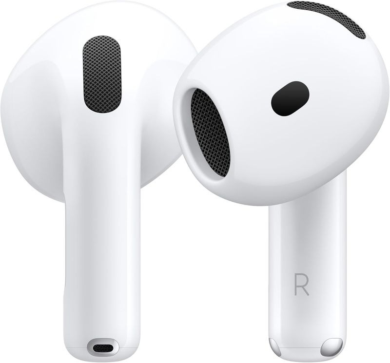 Apple Airpods (4th Gen with Active Noise Cancellation) with USB-C Charging Case