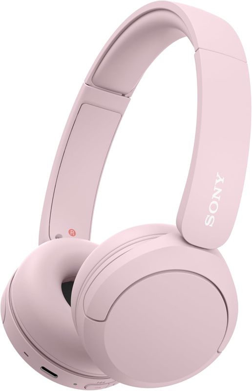 Sony WH-CH520 Wireless Headphones Bluetooth On-Ear Headset w/ Mic - Pink