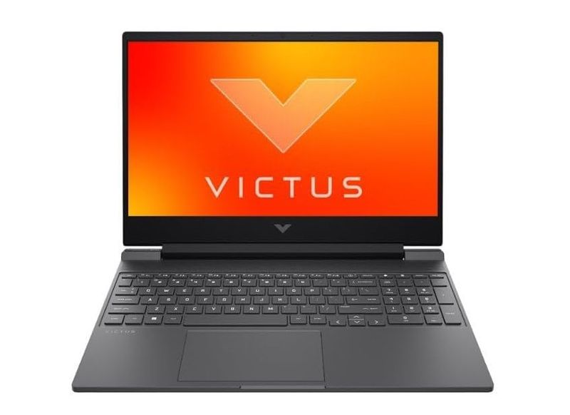 HP - Victus 15.6&quot; Full HD Gaming Laptop - AMD Ryzen 5-7535HS - 8GB DDR5 Memory - AMD Radeon RX 6550M - 512GB SSD - Mica Silver