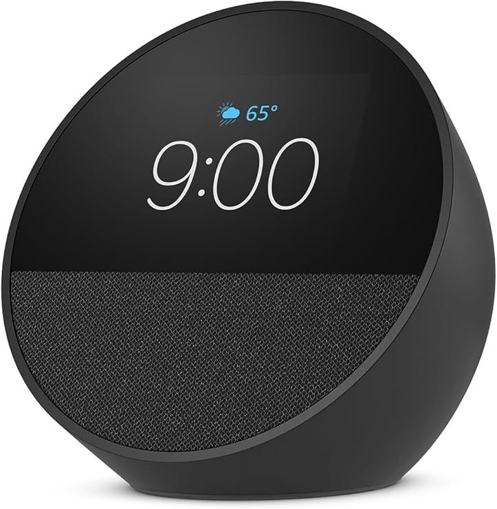 Amazon Echo Spot - Smart alarm clock with vibrant sound