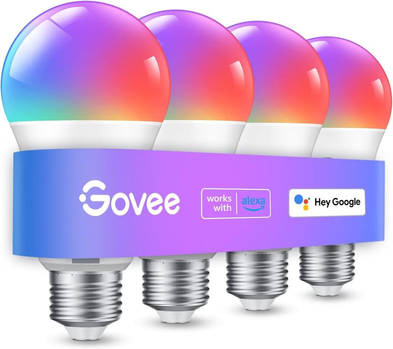 Govee Smart Light Bulbs (4 Pack)
