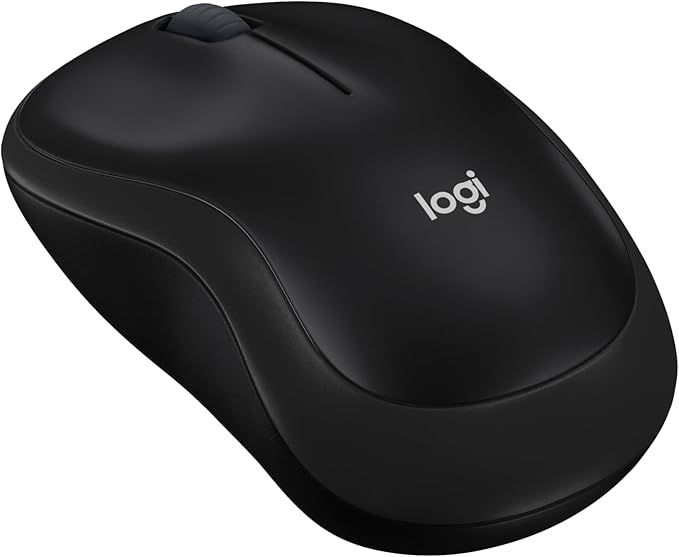 Logitech M185 Wireless Mouse Compatible with PC, Mac, Laptop - Black