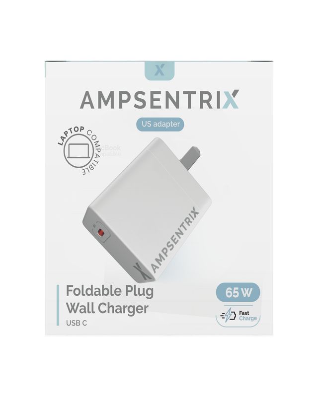 AmpSentrix 65W Type C Wall Adapter
