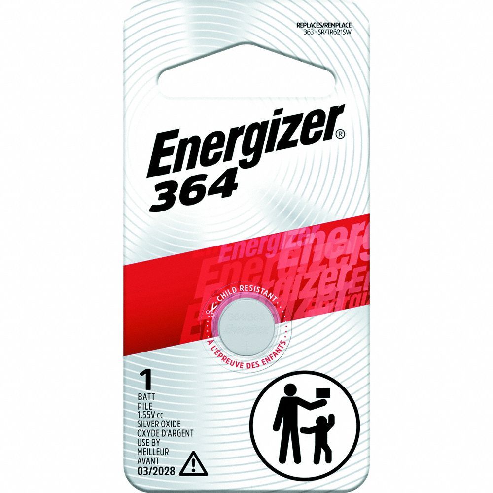 Energizer 364 Coin Batteries - 1 Pack
