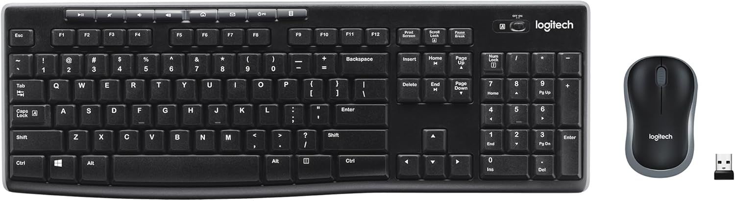 Logitech MK270 Wireless Keyboard+Mouse Combo
