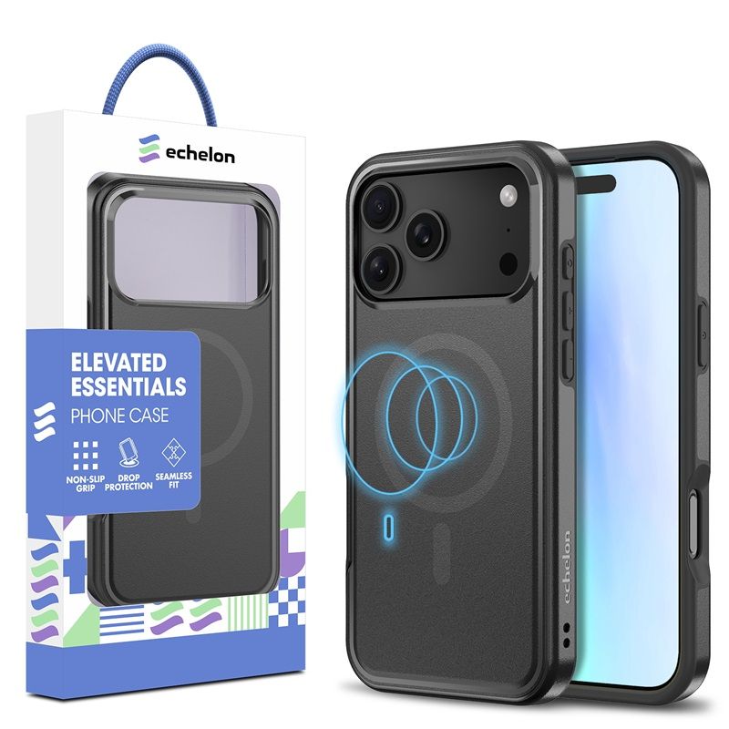 Echelon Fuse Series w/ MagSafe Case for Apple iPhone 17 Pro Max - Black