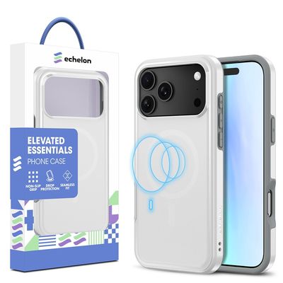 Echelon Fuse Series w/ MagSafe Case for Apple iPhone 17 Pro Max - White