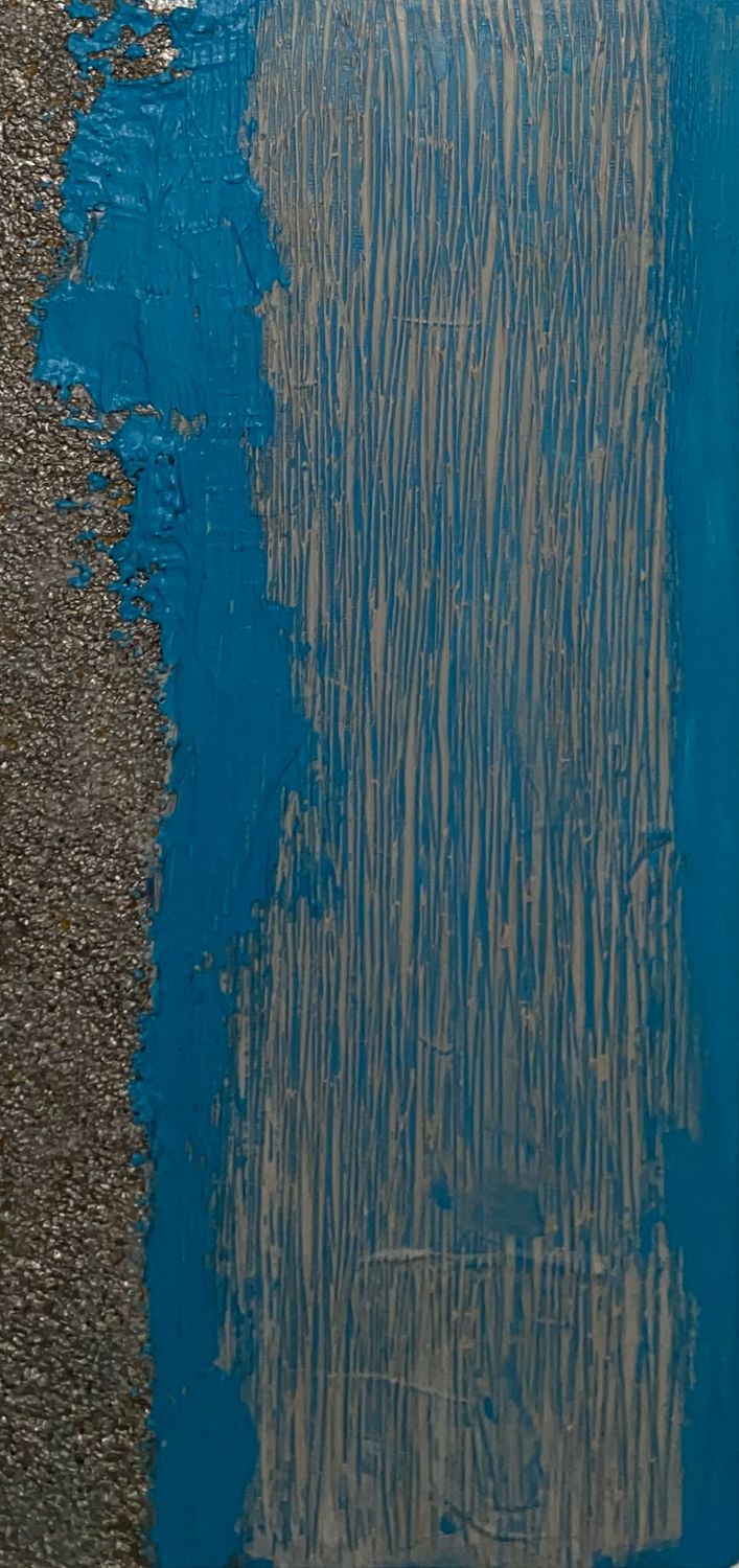Abstraite turquoise