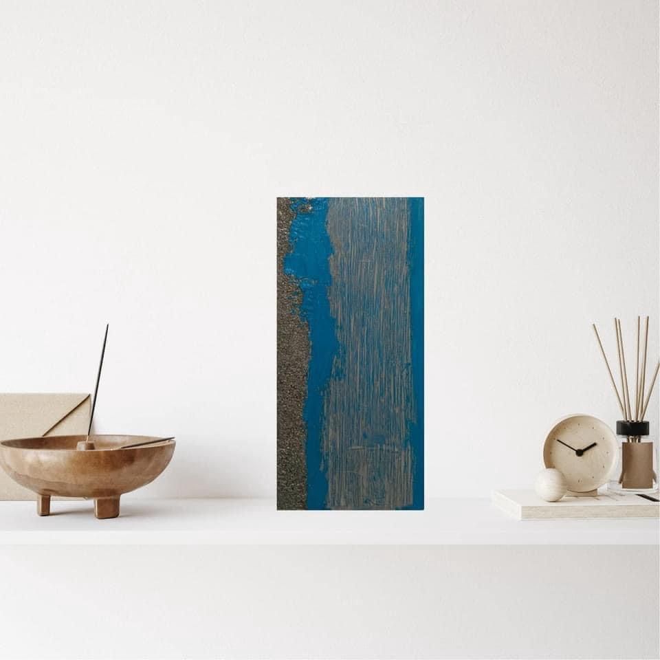 Abstraite turquoise