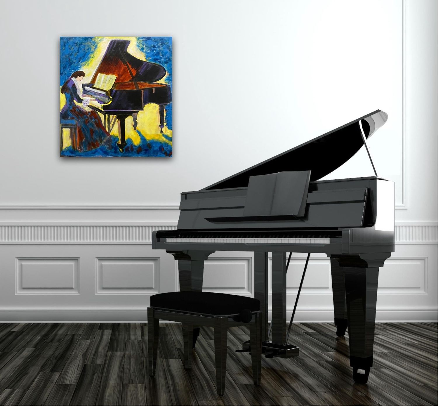 La pianiste (Nathalie Saulnier)