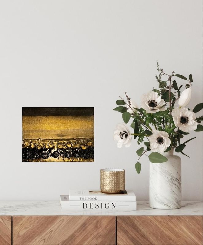 Paysage doré