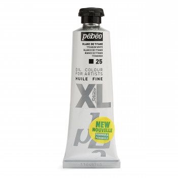 Pébéo huile fine XL blanc de titane