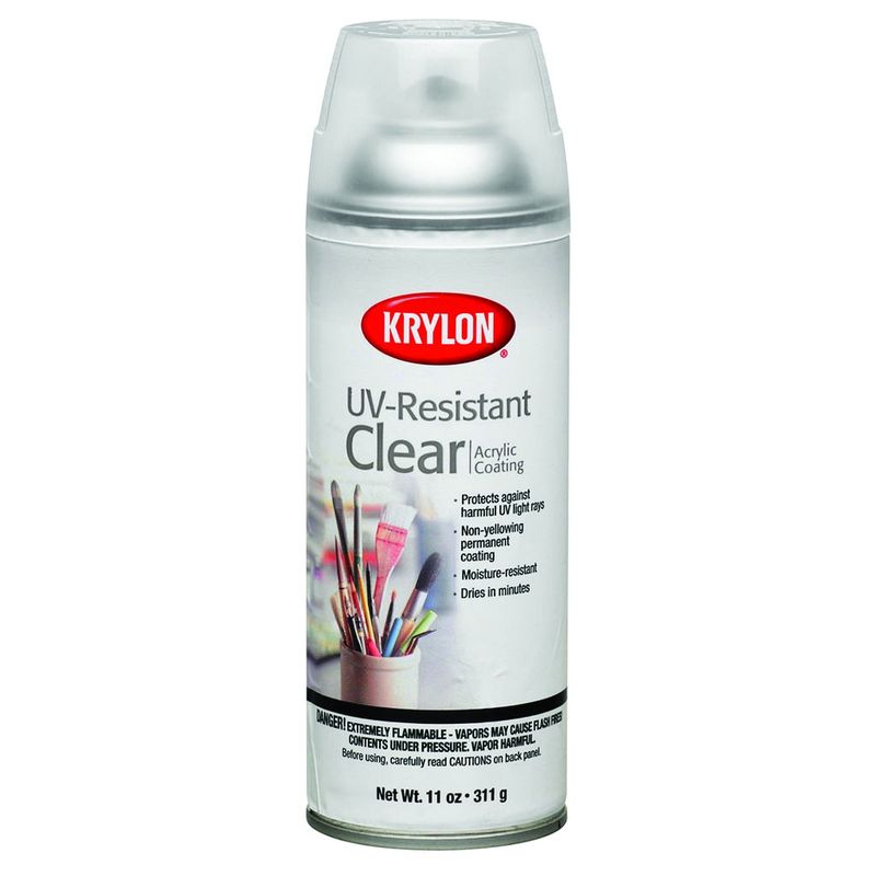 Krylon vernis gloss uv résistant