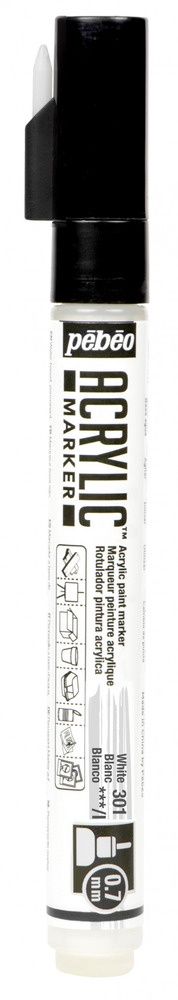 marqueur blanc 0.7