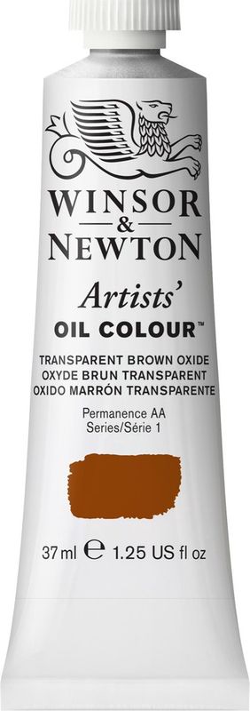 Huile oxyde brun transparent