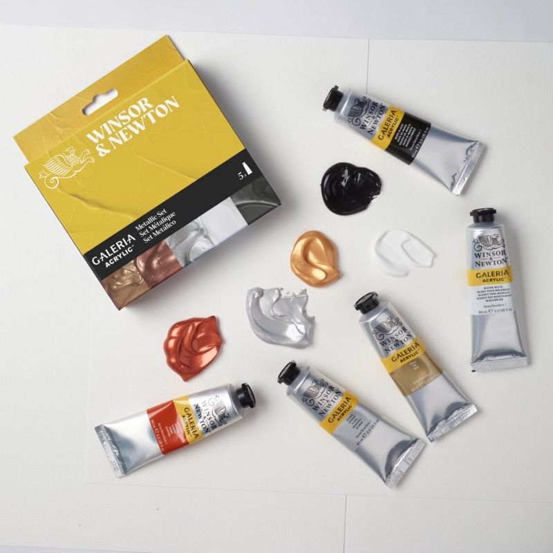 winsor &amp; newton kit metalic