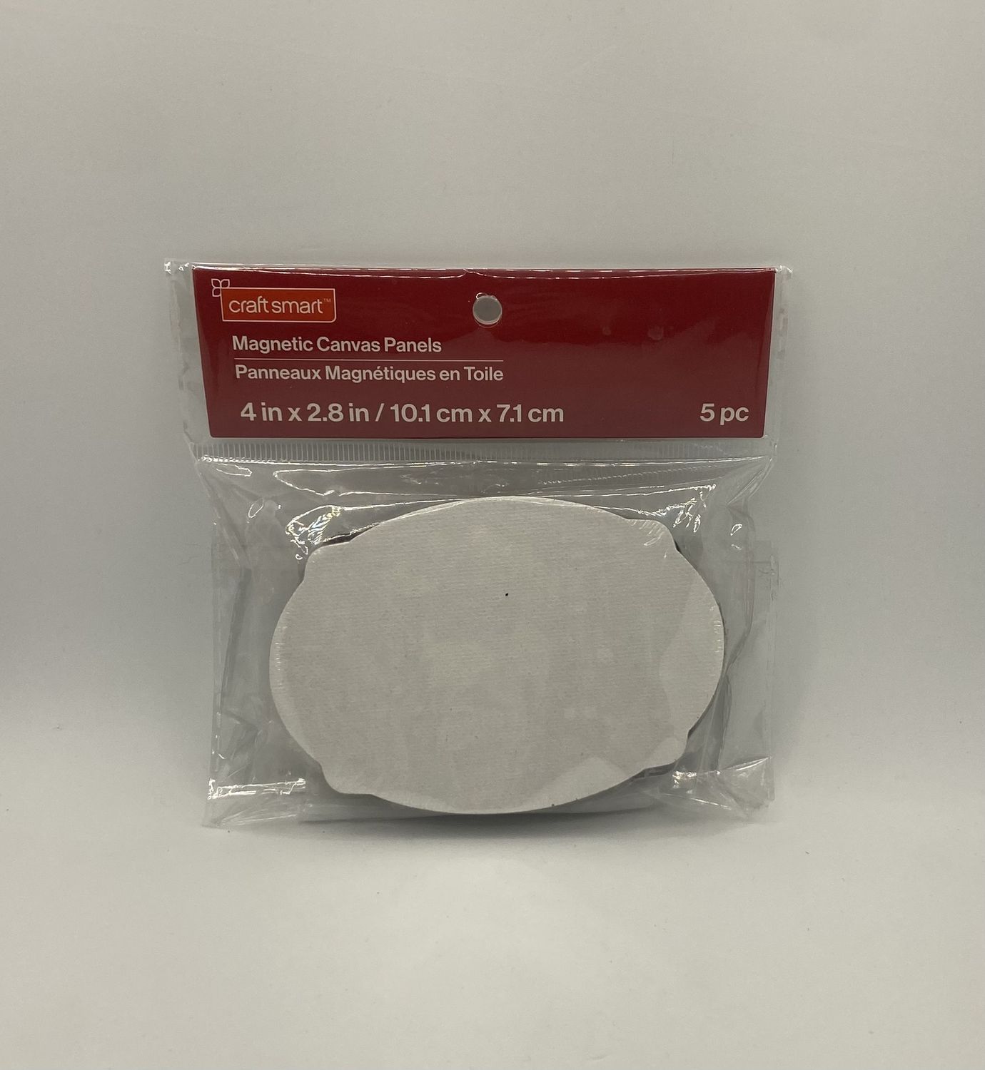 Panneau toile magnétique oval finitition