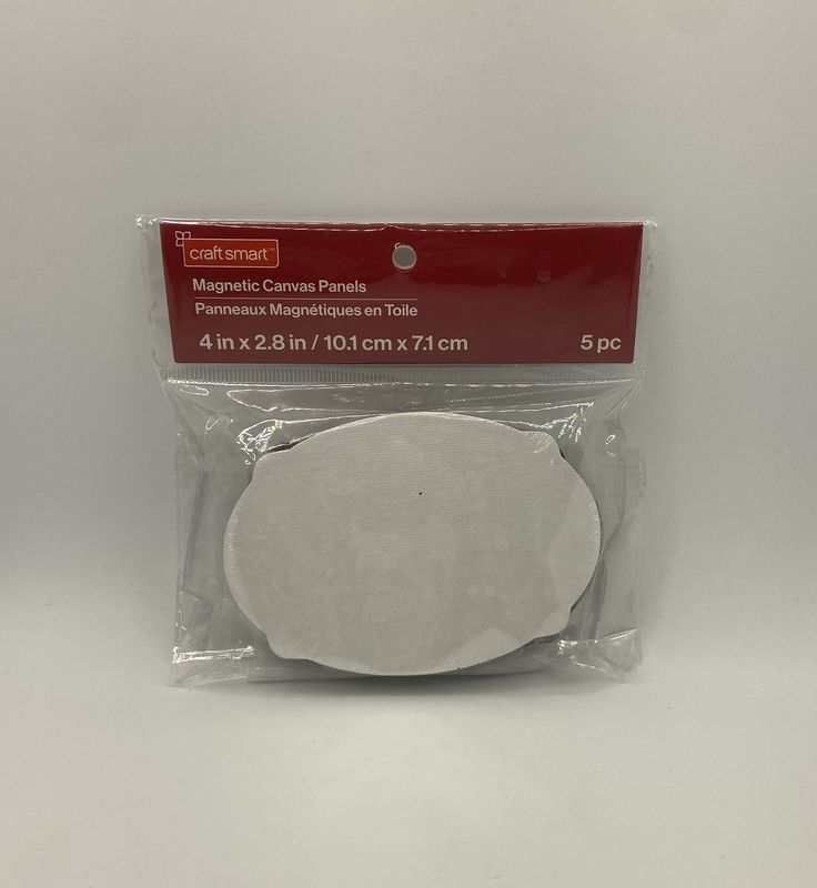 Panneau toile magnétique oval finitition