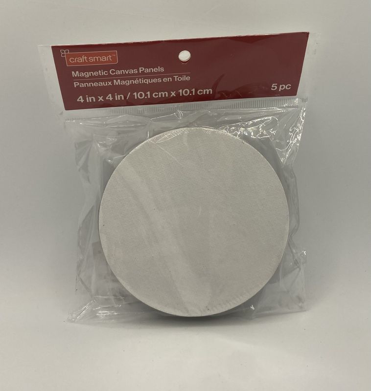 Panneau toile magnétique rond