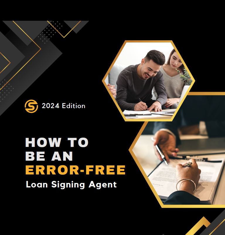 How to Be an Error-Free Loan Signing Agent