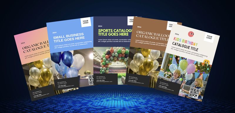 ​Customizable Canva PDF/Print Catalog Template