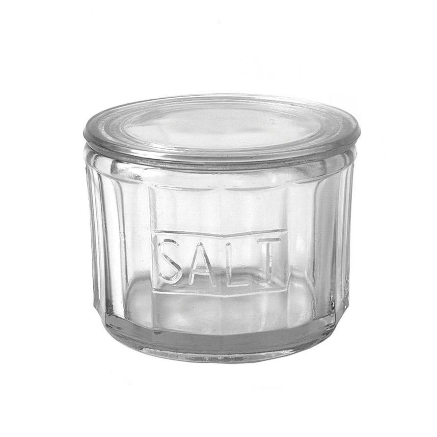 Clear Glass Salt Cellar