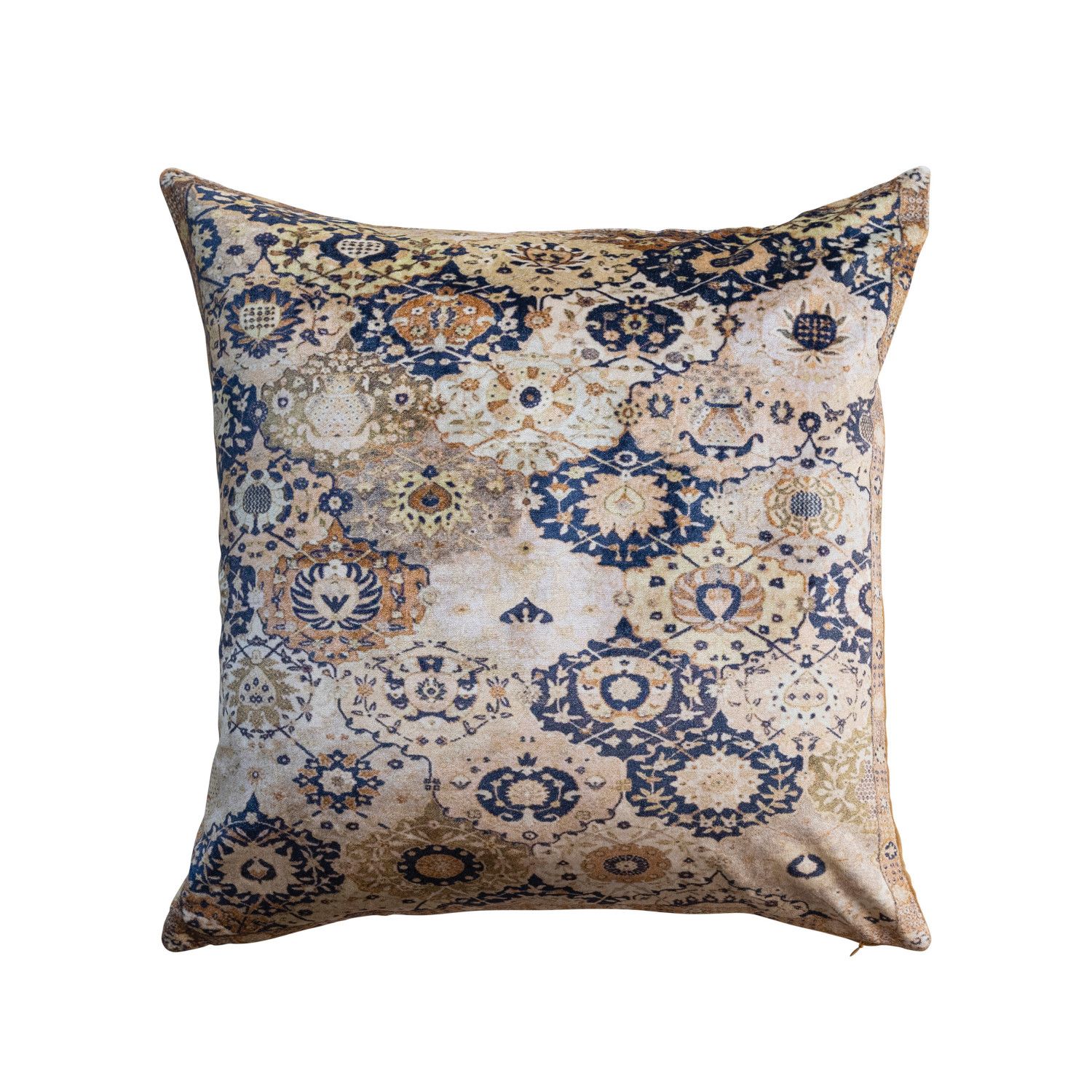 Multicolor Velvet Pillow