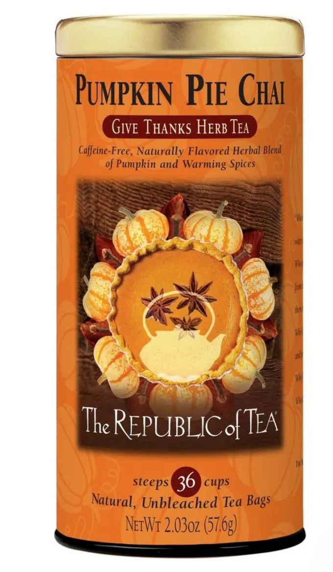 Pumpkin Pie Chai Tea